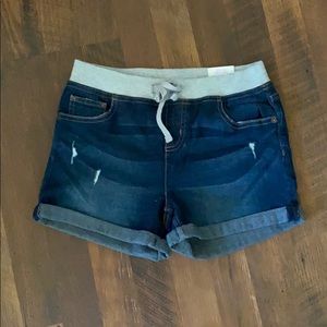 Justice jean shorts
